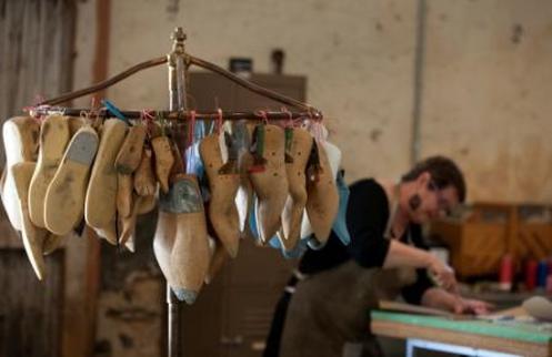 Rose-Anne Russell, Shoemaker and Leather Artist. Barossa SA